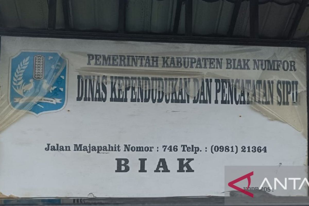 Pemkab Biak Numfor sediakan layanan administrasi kependudukan mobile