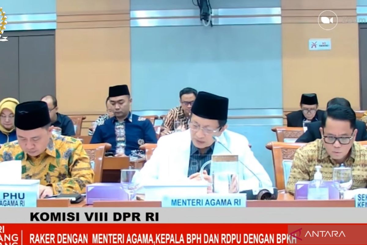 Kemenag dan BP Haji usul ke DPR bayar dimuka sebagian biaya haji 2026