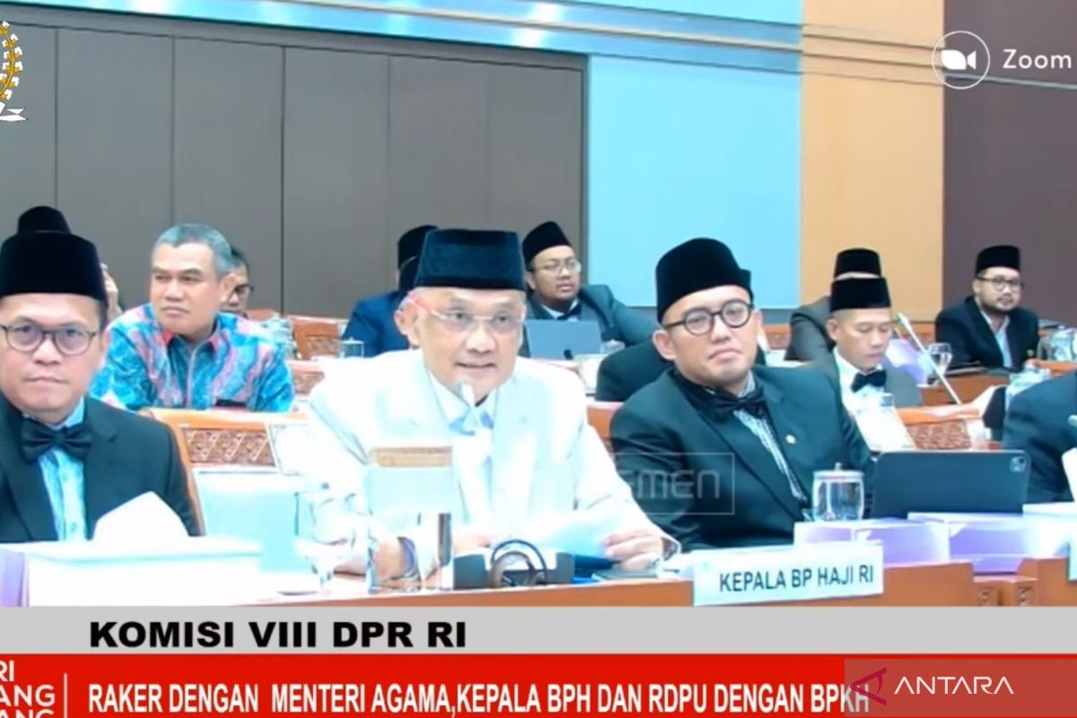 BP Haji minta persetujuan DPR agar persiapan haji 2026 bisa dilakukan