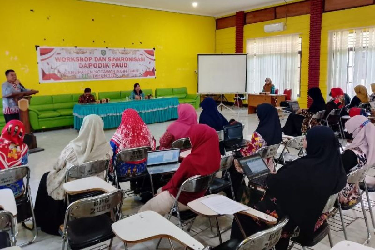 Disdik Kotim dorong percepatan sinkronisasi dapodik PAUD