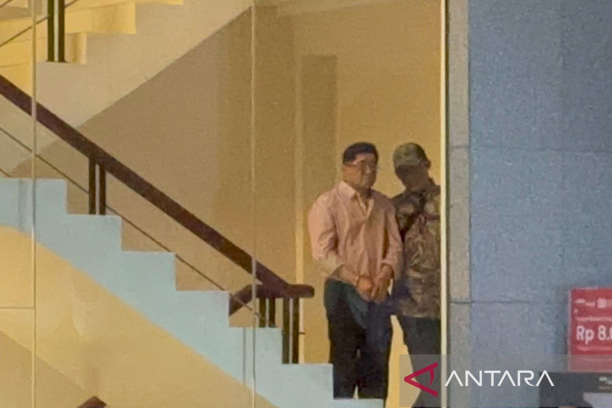 Rudy Ong Chandra tiba di Gedung Merah Putih KPK