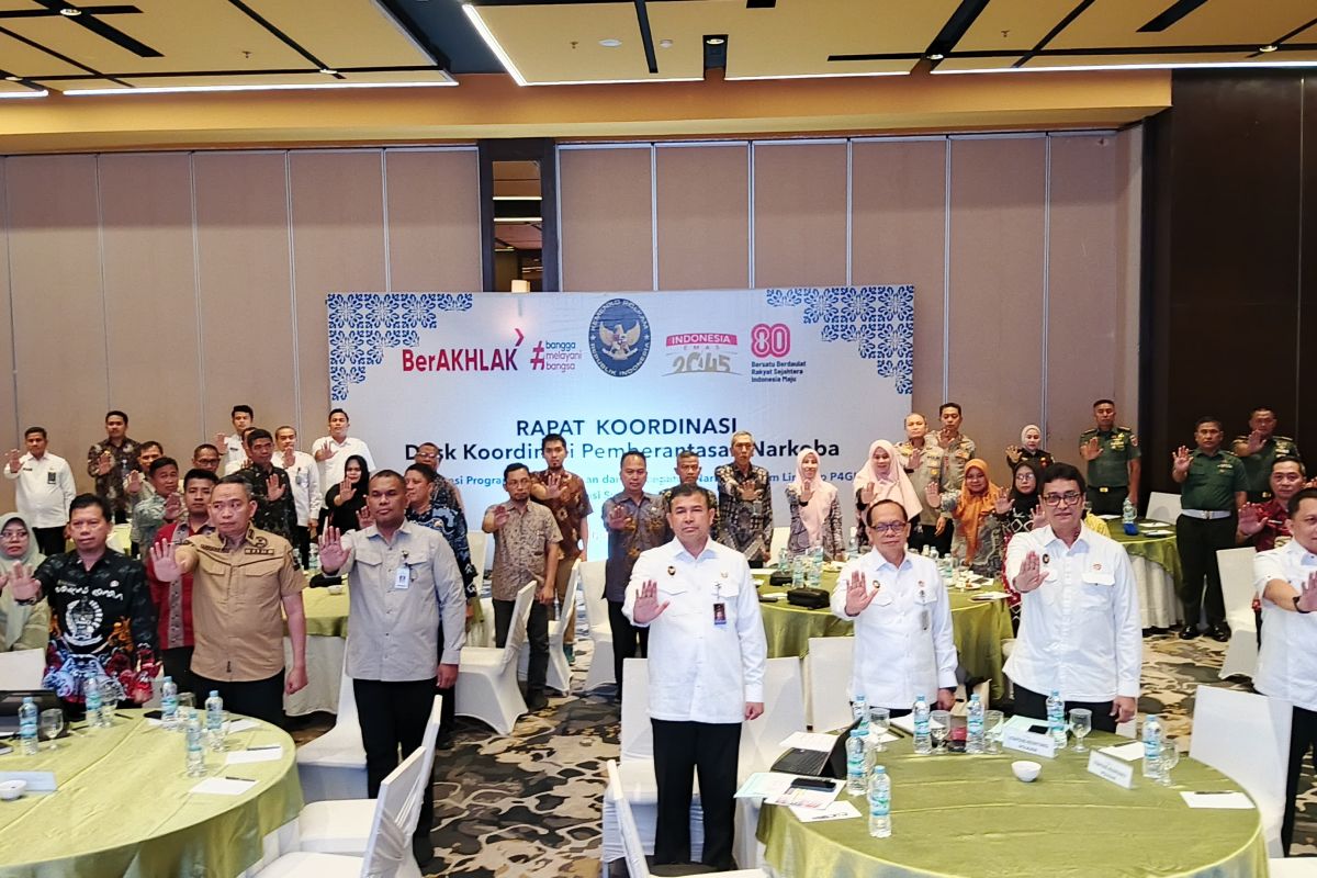 Kemenko Polkam perkuat sinergitas pemberantasan narkotika di KTI