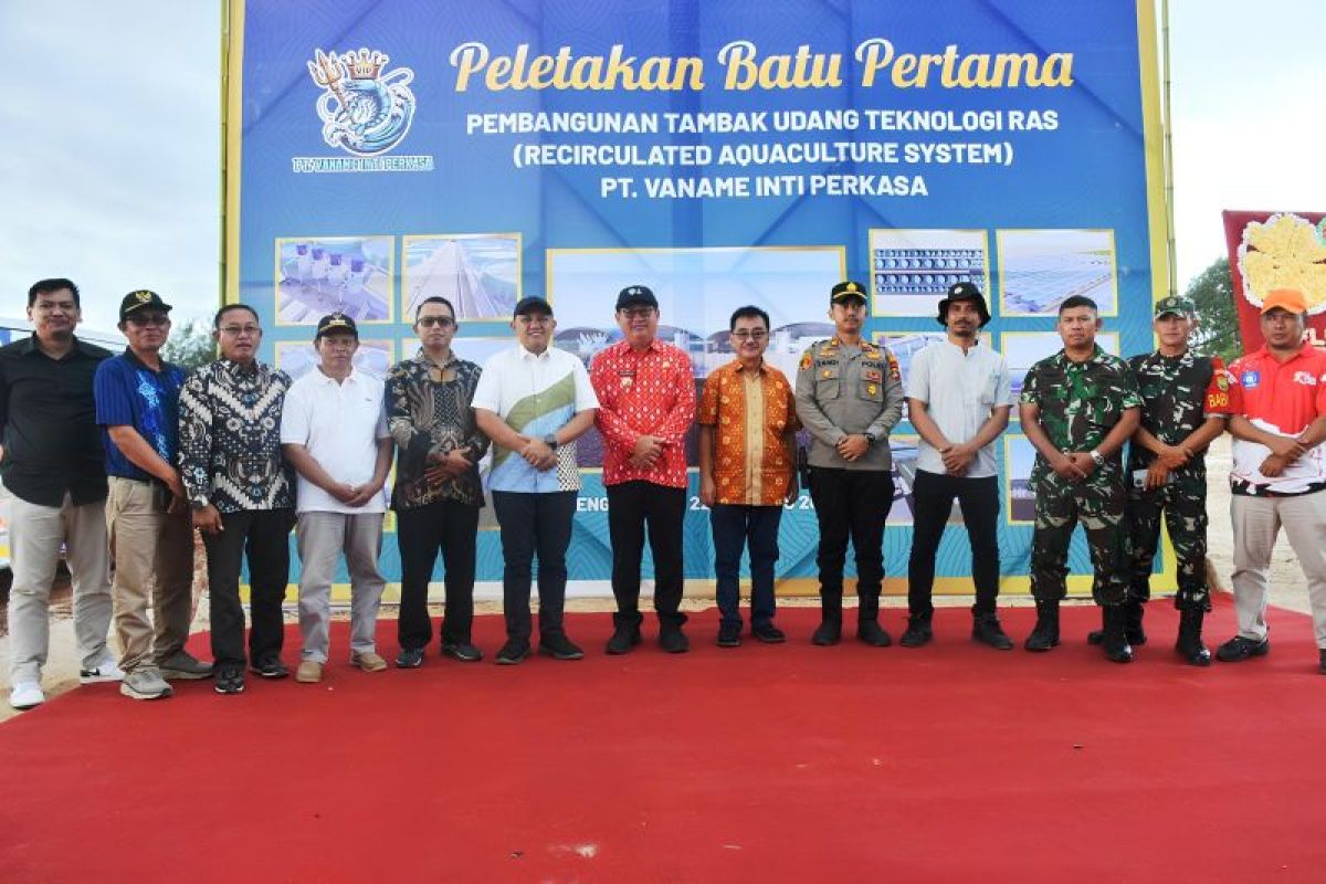 PT VIP bangun tambak udang modern dengan teknologi RAS di Belitung Timur