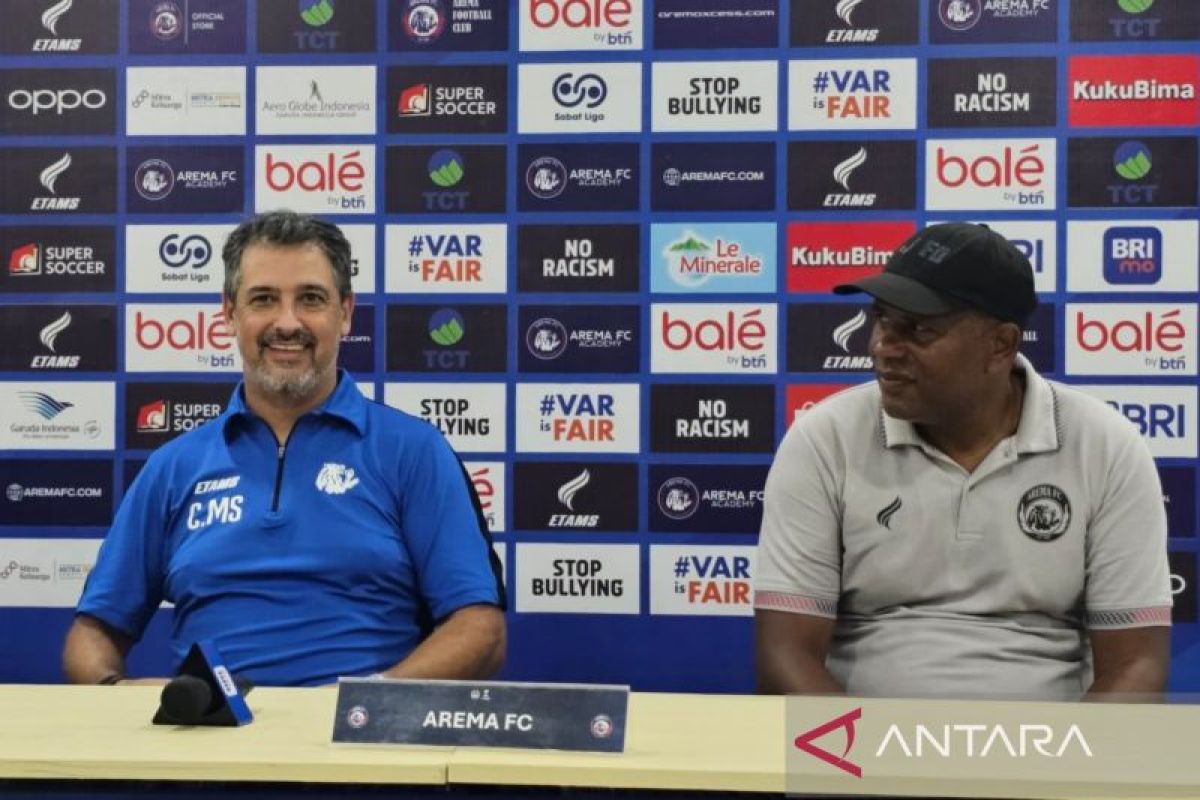 Pelatih Arema mengakui kemenangan melawan Bhayangkara tak mudah diraih
