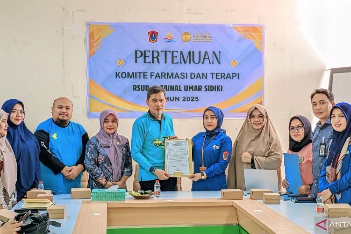 RSUD Zainal Umar Sidiki Gorontalo Utara evaluasi penggunaan obat dan terapi