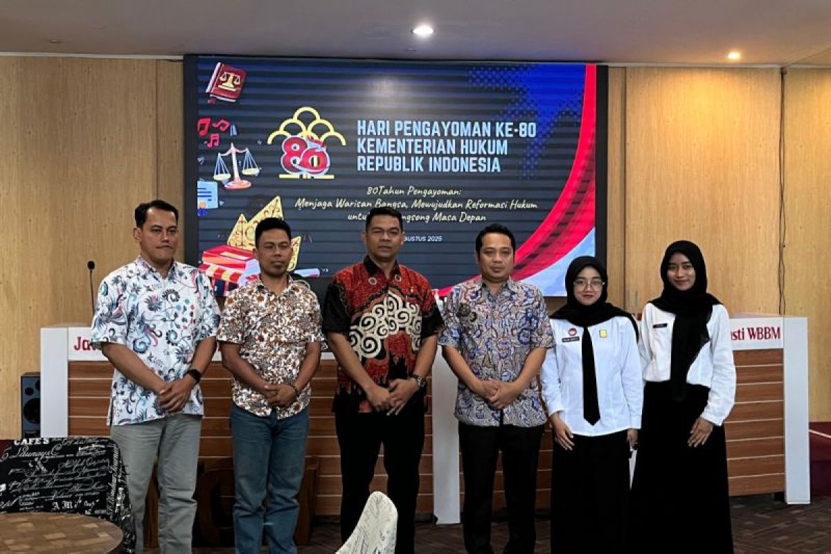 Kemenkum Jateng kerja sama lintas sektor atasi pelanggaran KI