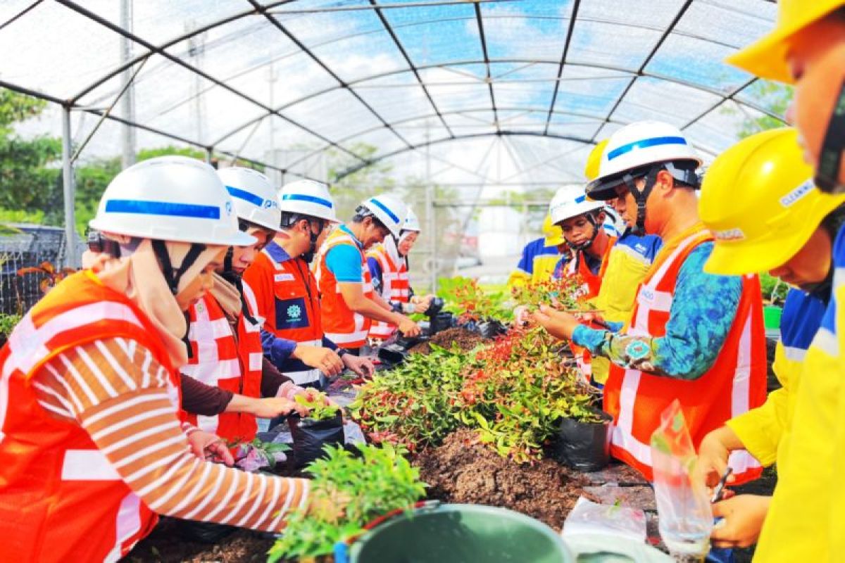 Lestarikan lingkungan, TPK Banjarmasin bekali petugas kebersihan teknik pembibitan tanaman