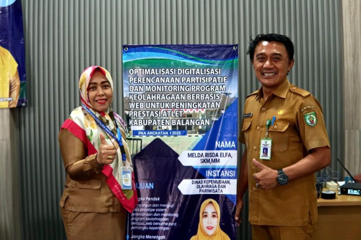 Disporapar Balangan luncurkan aplikasi permudah mendata atlet berprestasi