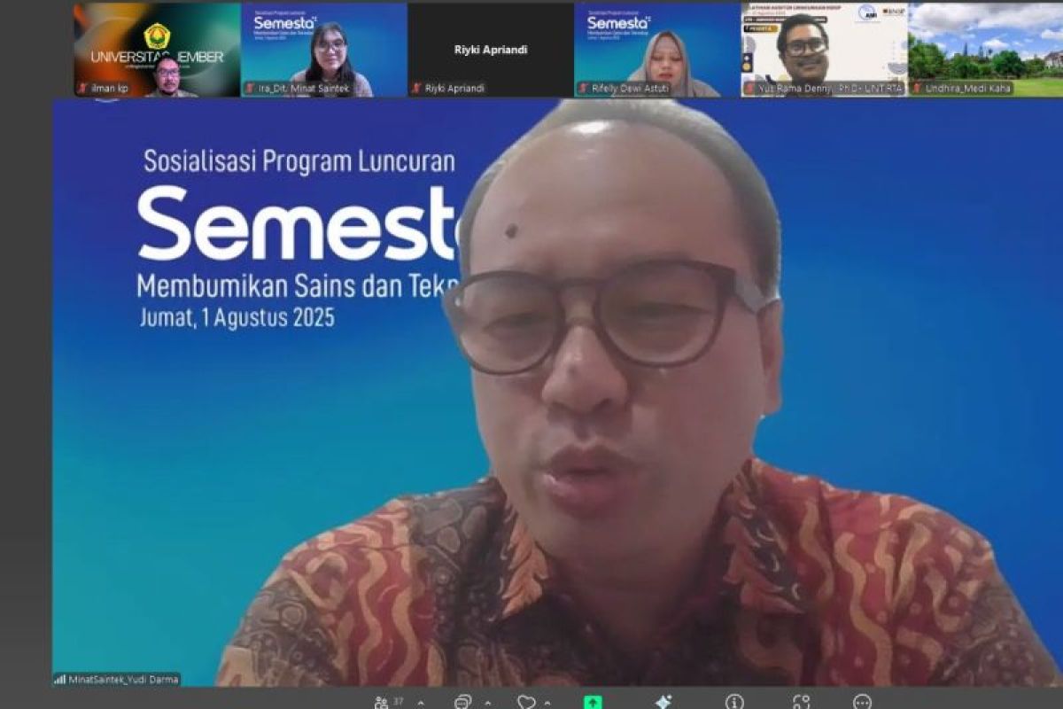 Kemdiktisaintek dukung Unej membumikan sains lewat Resona Saintek