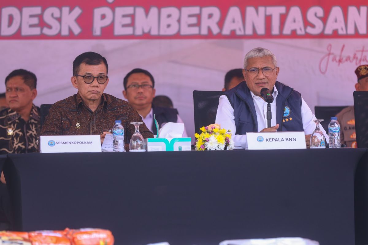 Kemenko Polkam: Presiden ingin RI jadi "killing ground" bandar narkoba