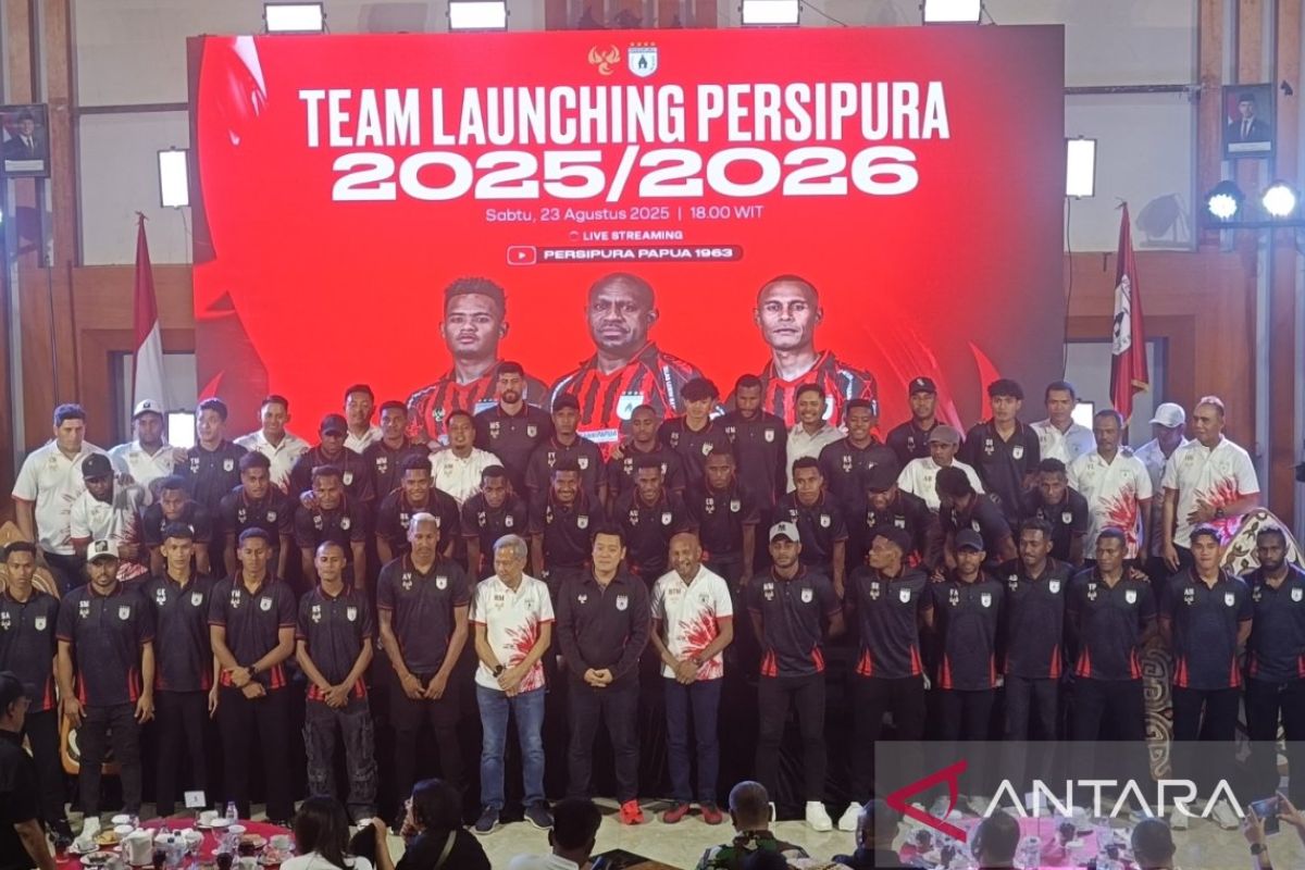 Persipura Jayapura luncurkan tim untuk kompetisi Liga 2 Indonesia