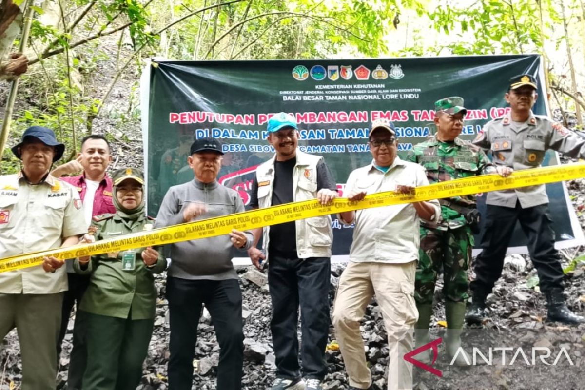BBTNLL libatkan Pemkab-Sigi tutup aktivitas PETI di Sibowi Tanambulava
