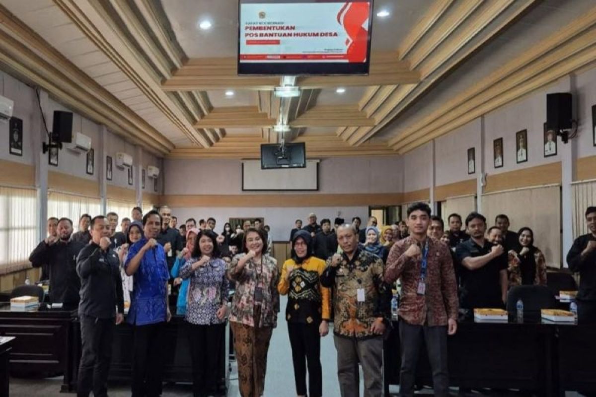 64 Posbankum Desa di Kabupaten Karanganyar terbentuk