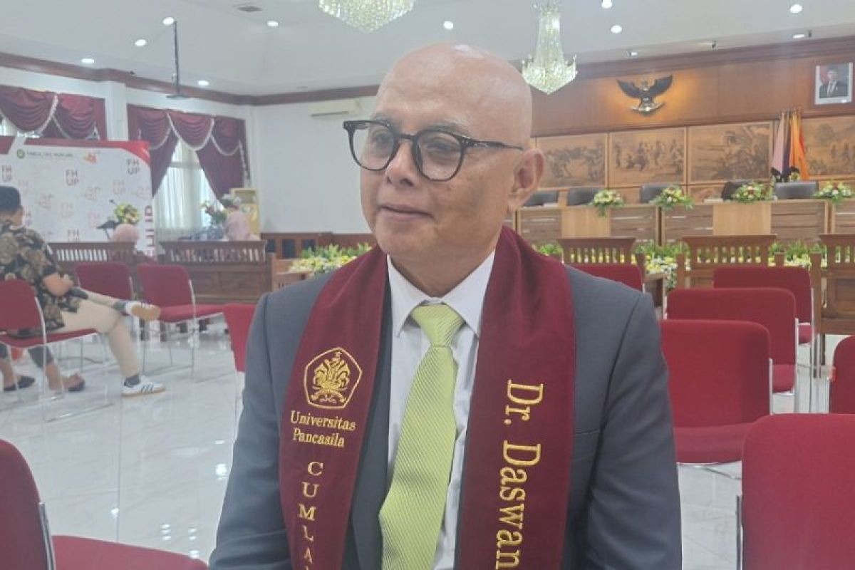 Daswanto raih gelar doktor ilmu hukum dari Universitas Pancasila