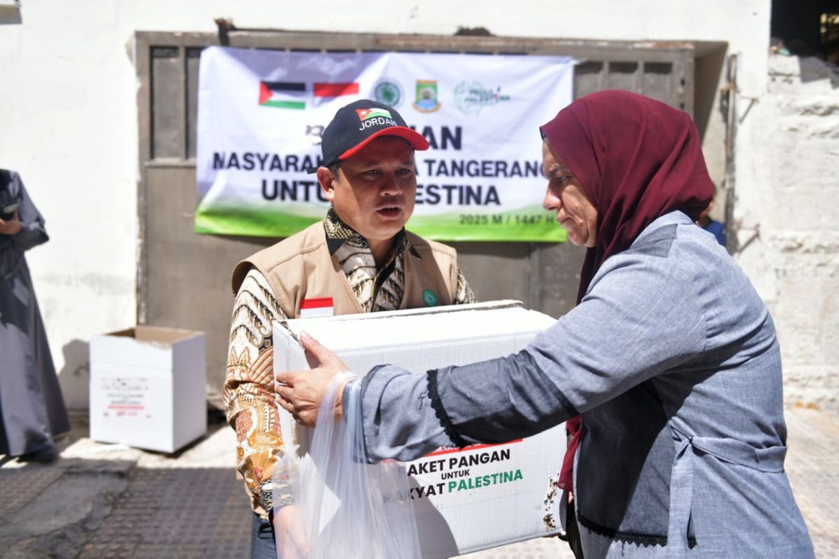 Baznas - MUI salurkan bantuan warga Tangerang ke Palestina langsung