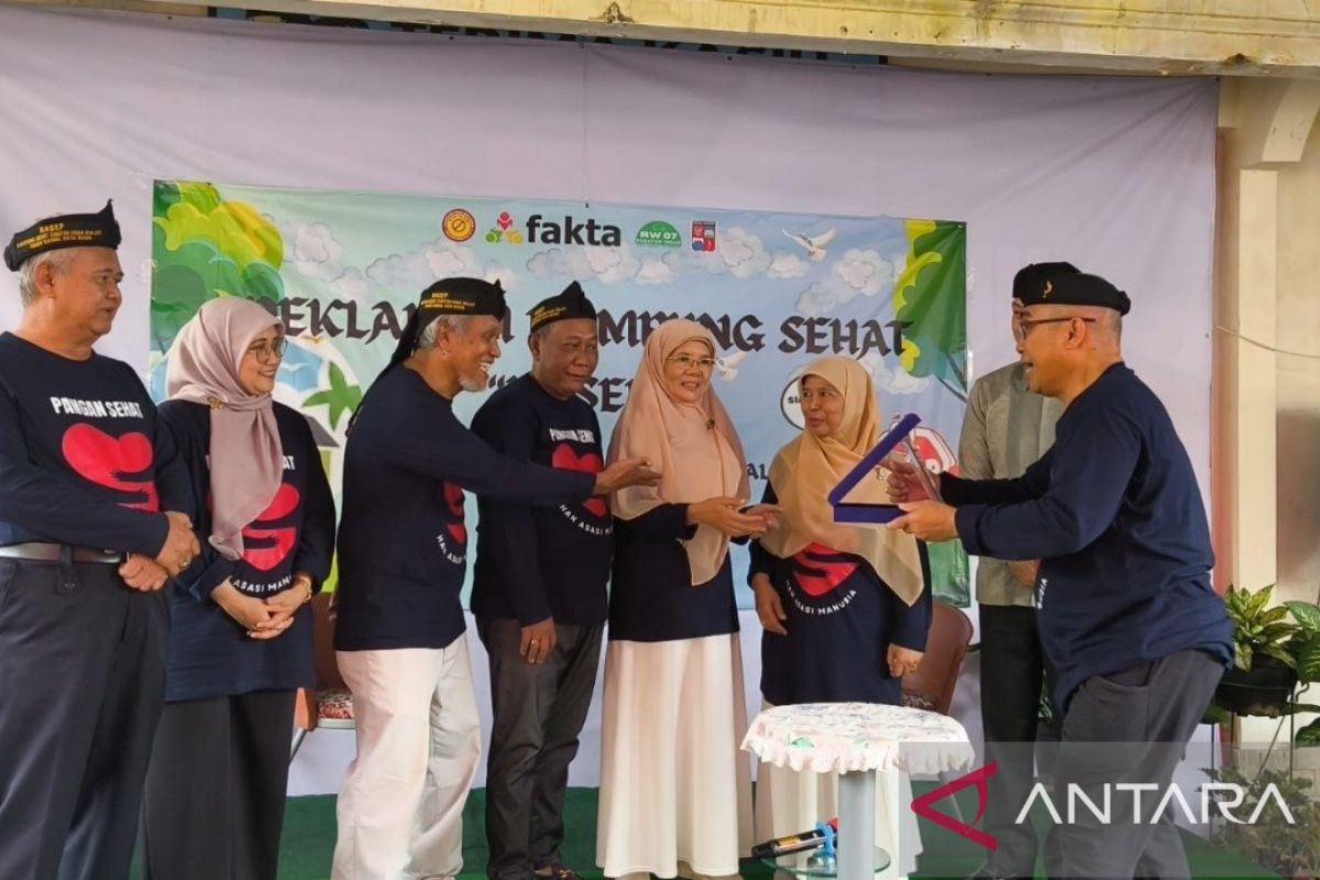 Fakta Indonesia deklarasi Kampung Siaga Diabetes dan Obesitas 