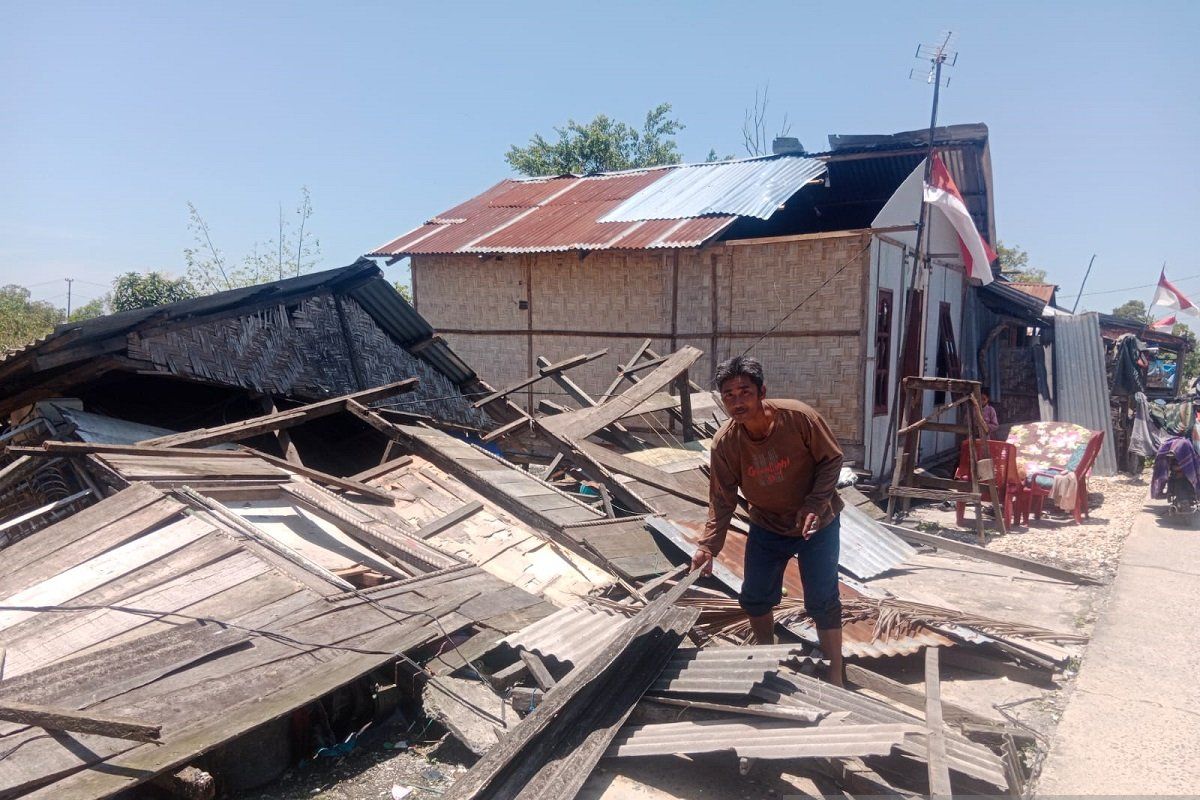 BPBD: 146 rumah rusak di Serdang Bedagai akibat angin puting beliung