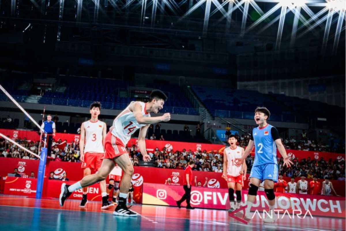 China hancurkan Thailand tiga set langsung di Kejuaraan Dunia U-21
