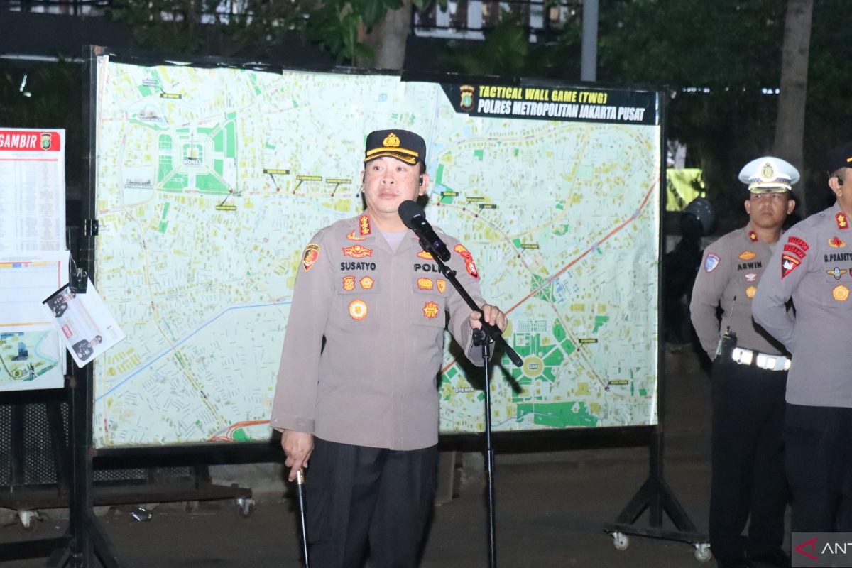 6.118 personel gabungan dikerahkan untuk mengawal demo ojol