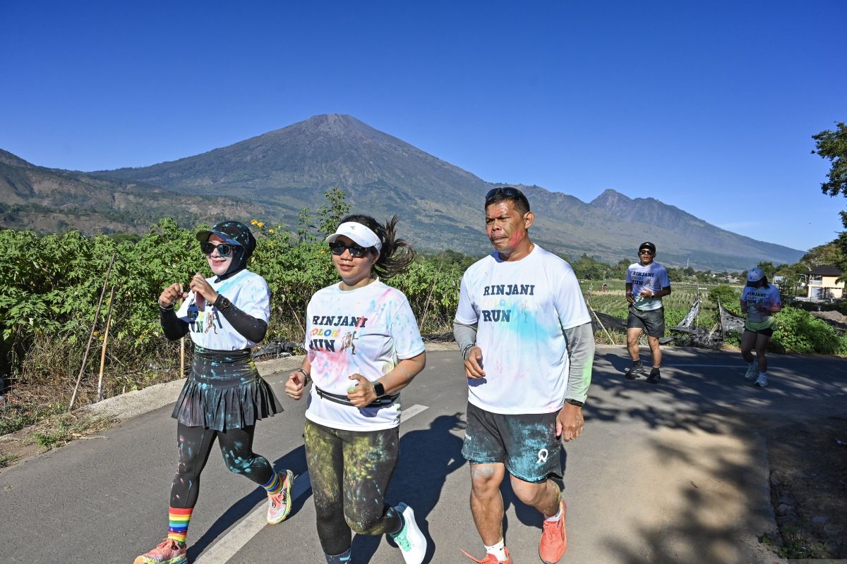 Gubernur NTB apresiasi penyelenggaraan Rinjani Color Run