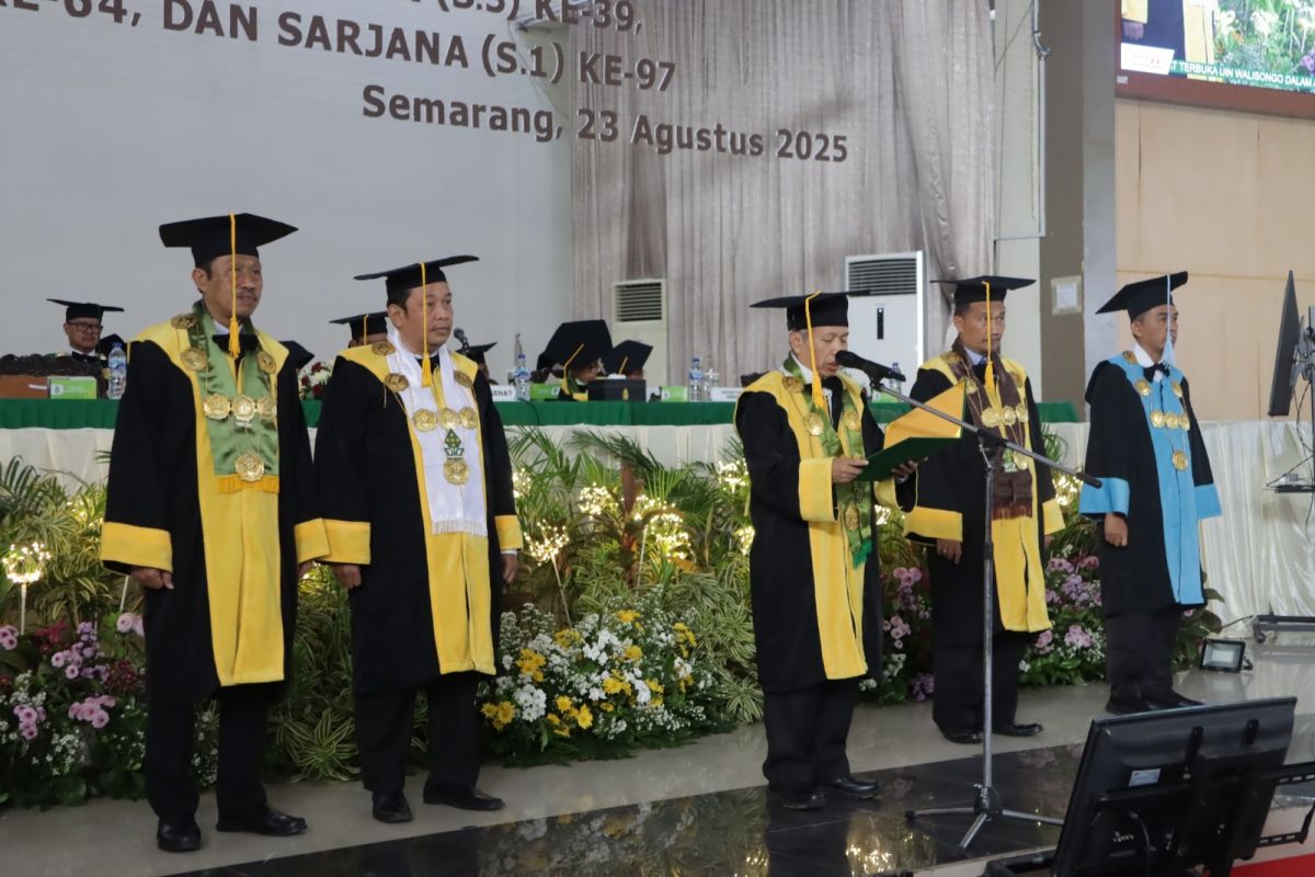 UIN Walisongo hasilkan 2.023  lulusan berkualitas dari tiga jenjang pendidikan