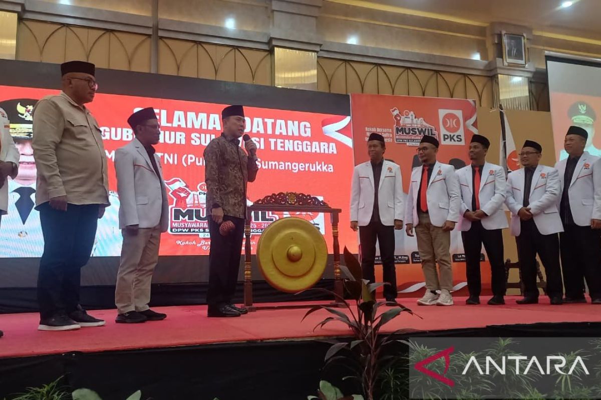 Gubernur Sultra ajak PKS bisa berkolaborasi bangun daerah