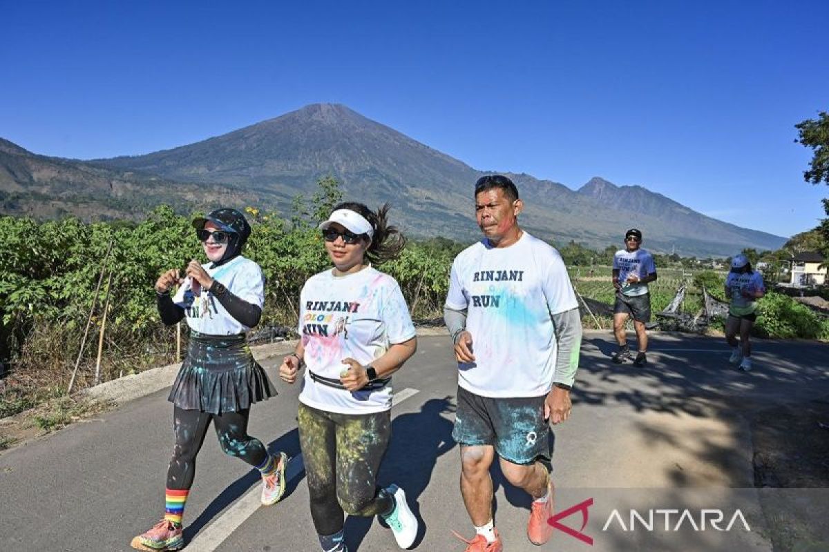 Gubernur NTB apresiasi penyelenggaraan Rinjani Color Run