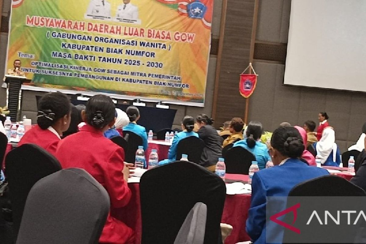 Pemkab Biak Numfor minta GOW sukseskan program MBG