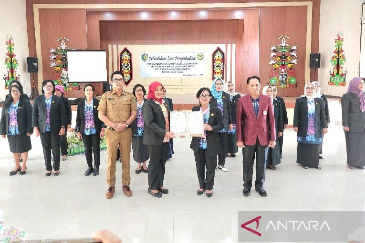 Pengurus Perwosi Kota Palangka Raya 2025-2030 mulai bertugas