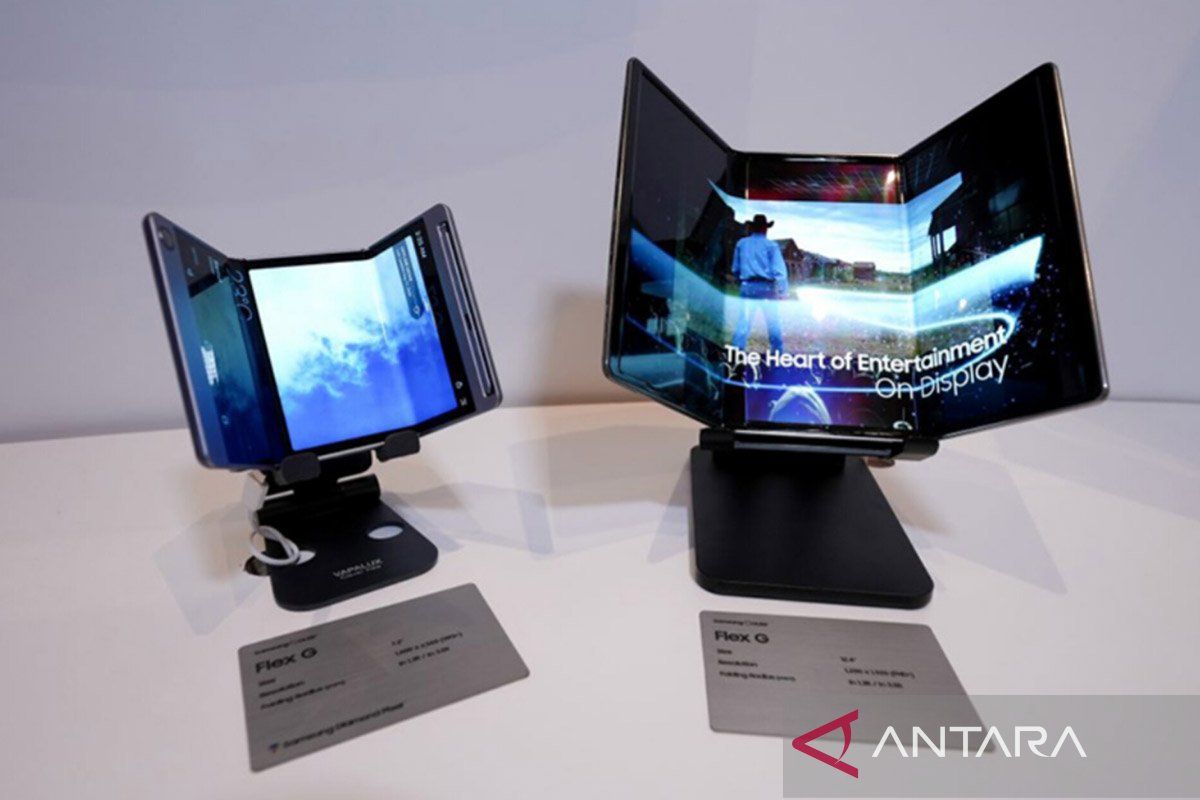 Samsung kembangkan layar lipat yang bisa perbaiki goresan mandiri