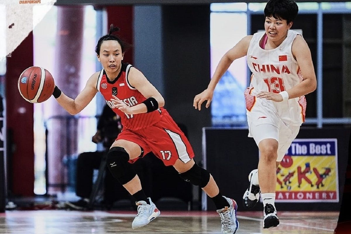 Sempat unggul 11 poin, timnas putri tumbang dari China di ASBC 2025