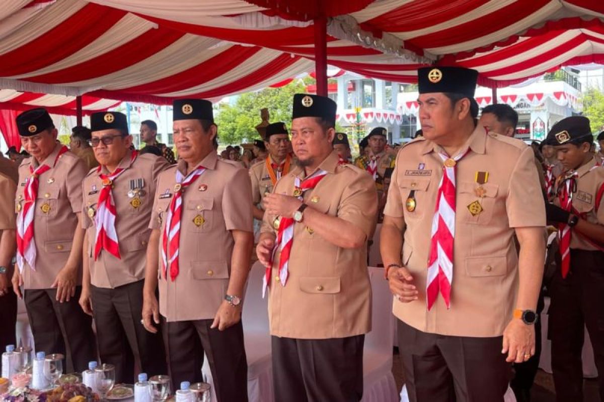 Bupati Katingan komitmen majukan Gerakan Pramuka