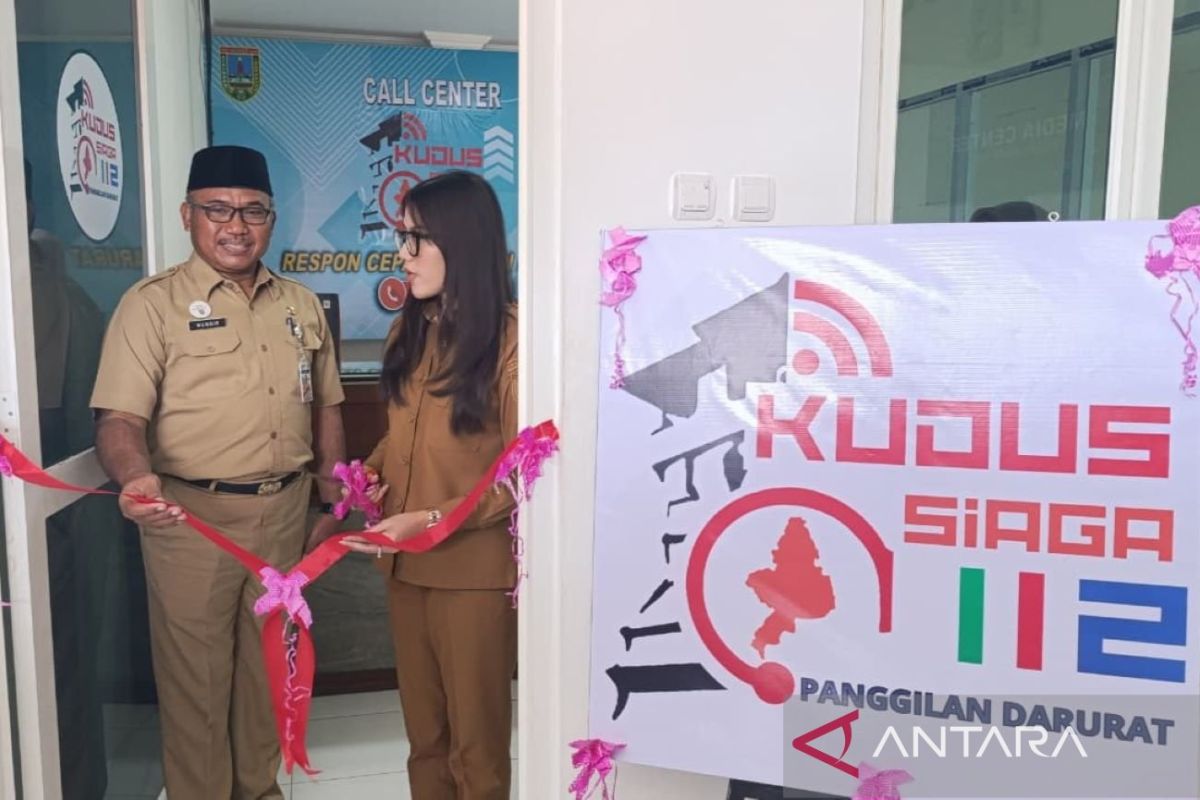 Diakses 24 jam, layanan panggilan darurat "Kudus Siaga 112"