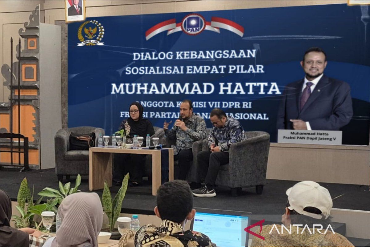 Muhammad Hatta sosialisasikan empat pilar kebangsaan kepada masyarakat di Solo