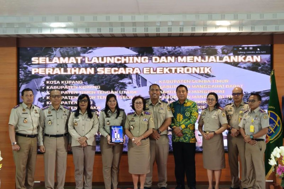 BPN NTT mulai terapkan sistem peralihan hak tanah secara elektronik