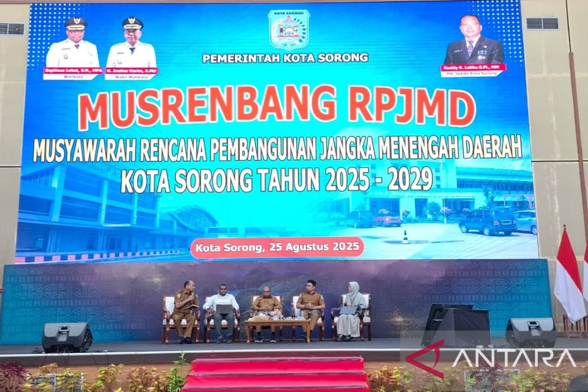Kota Sorong rumuskan strategis implementasi RPJMD 2025-2029