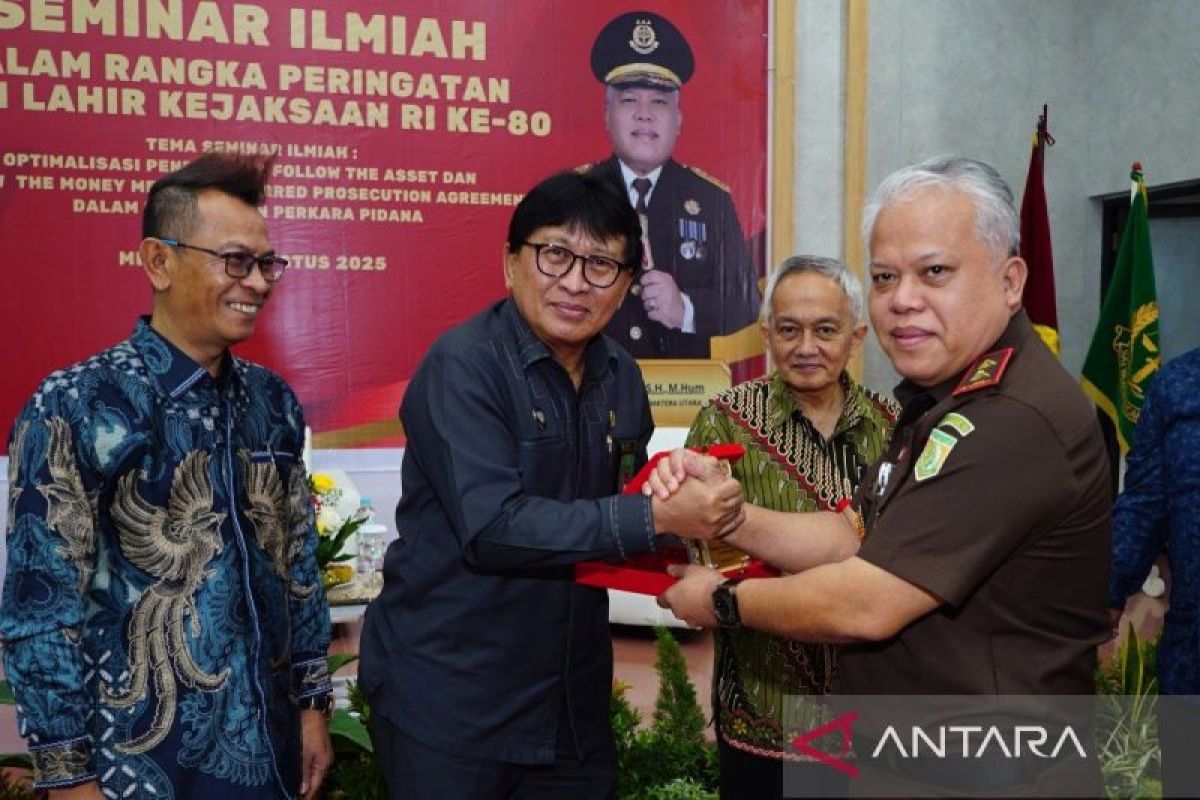 Kejati Sumut gelar seminar ilmiah peringati Hari Lahir Kejaksaan RI ke-80