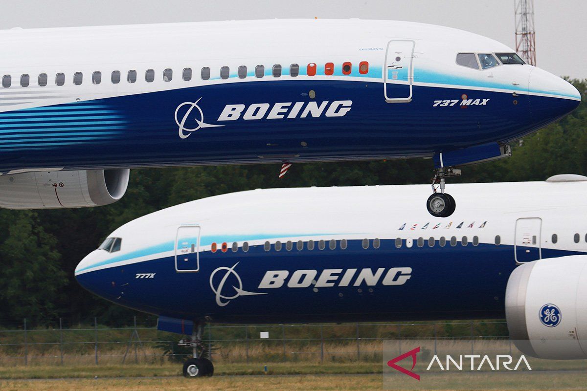 Maskapai Korean Air akan beli 103 pesawat Boeing plus mesin GE