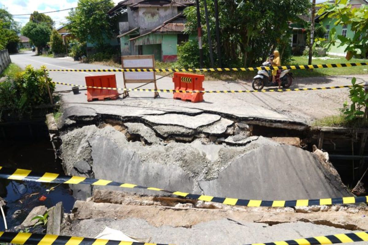Pemkot Pontianak perbaiki Jembatan Dharma Putra