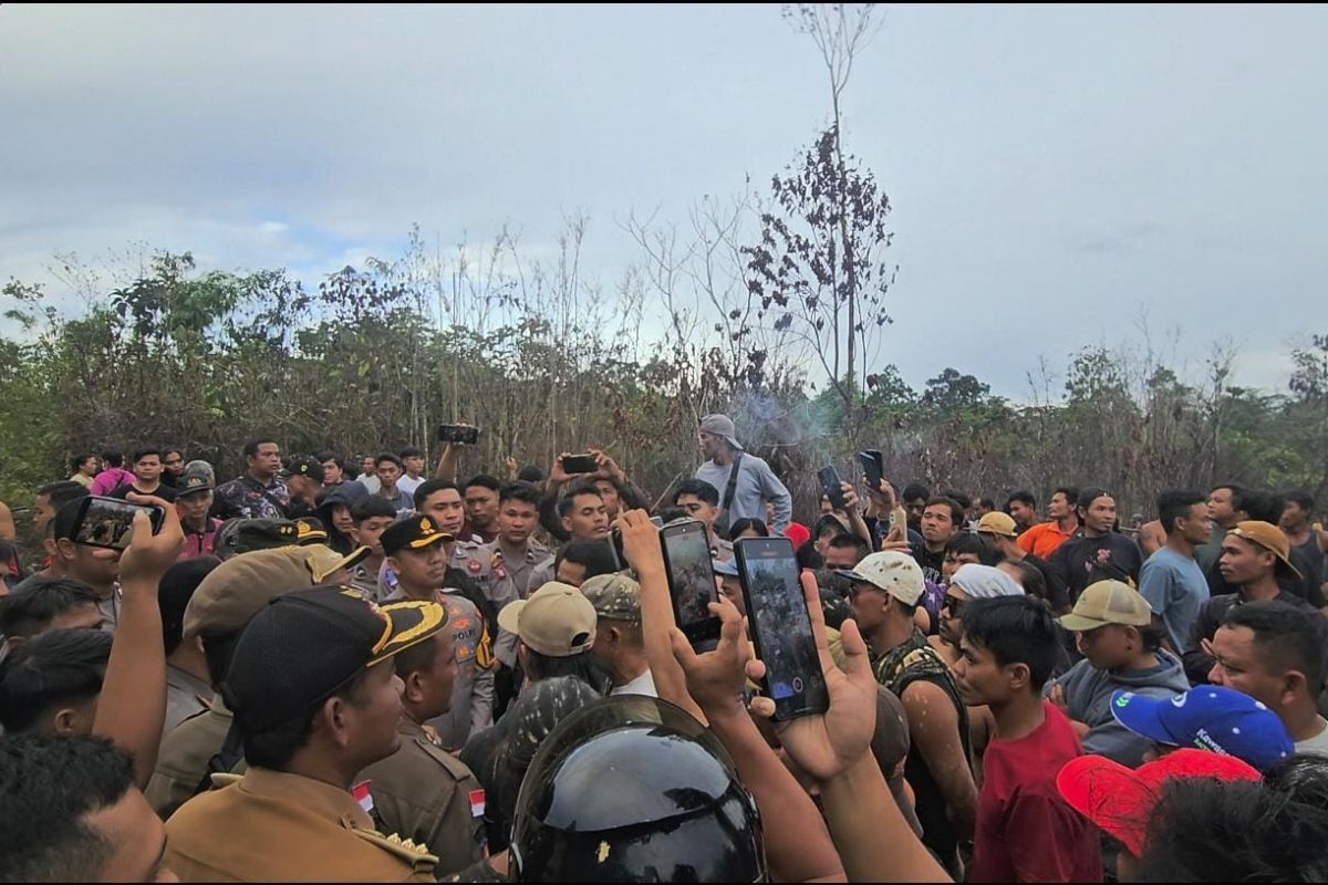 Polres Bengkayang, Kalbar tindak penambangan ilegal, dua pekerja diamankan