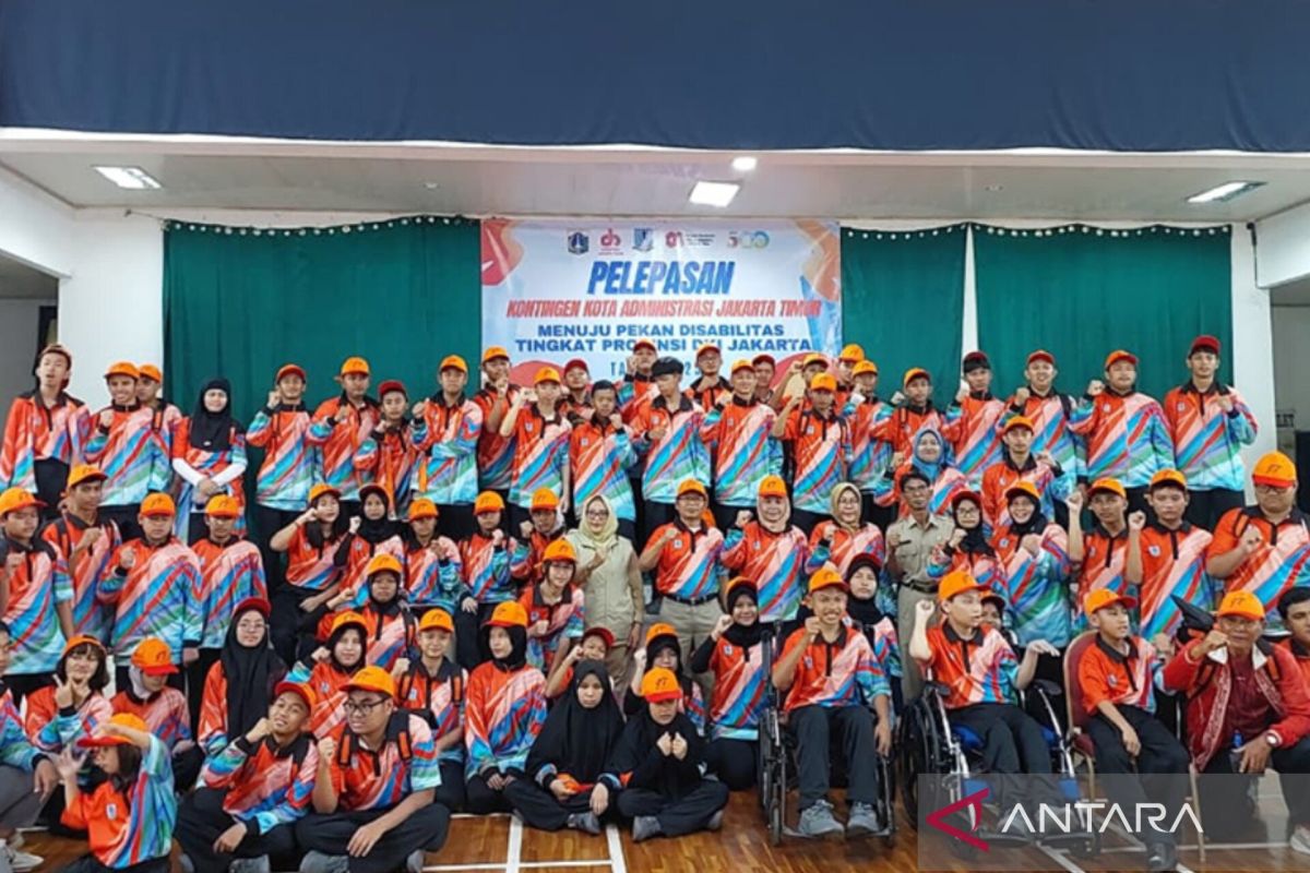 75 atlet Jaktim ikut Pekan Olahraga Penyandang Disabilitas