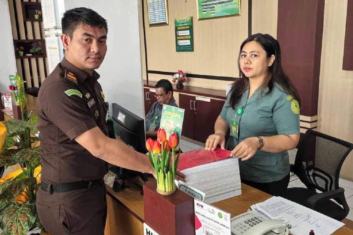 Kejari KKT limpahkan  berkas perkara korupsi DD-ADD Ridool