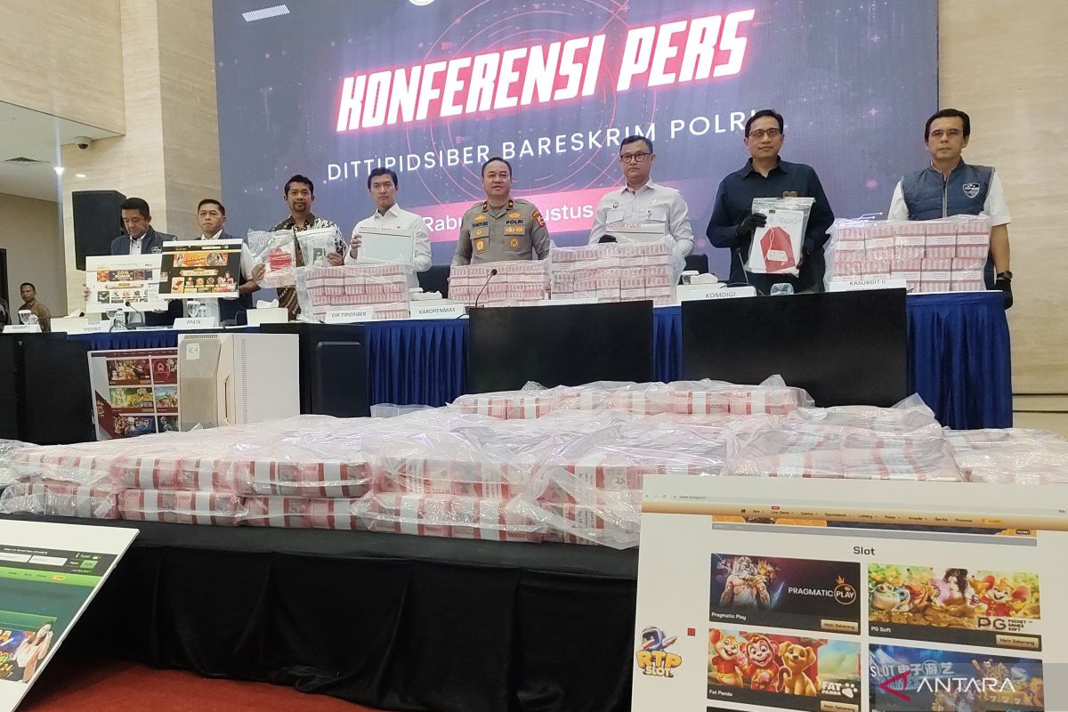 Polri blokir 576 rekening senilai Rp63,7 miliar terkait judi online