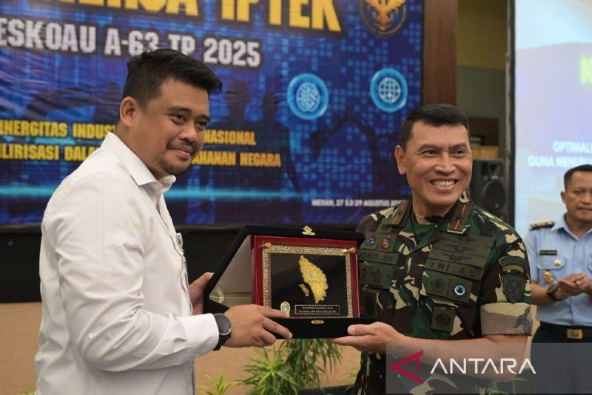 Gubernur Sumut: Sumut berperan industri di bidang pertahanan
