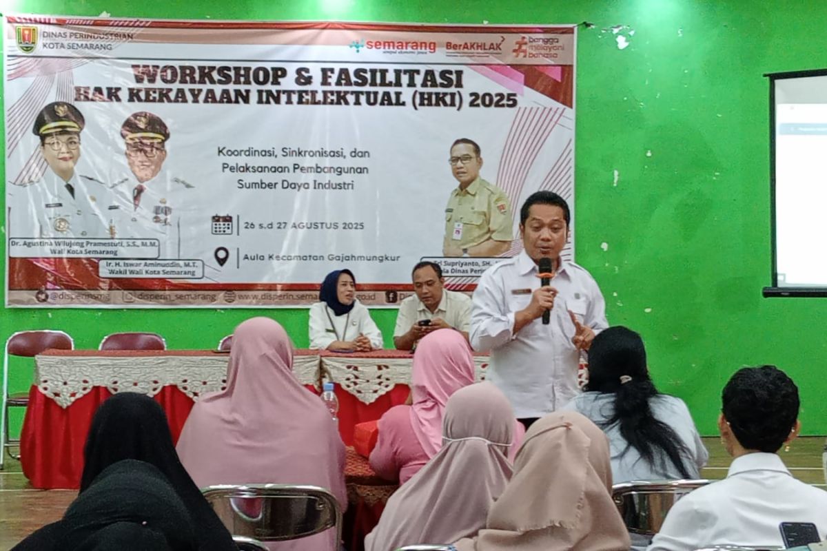 Kemenkum Jateng fasilitasi pendaftaran merek 37 UMKM