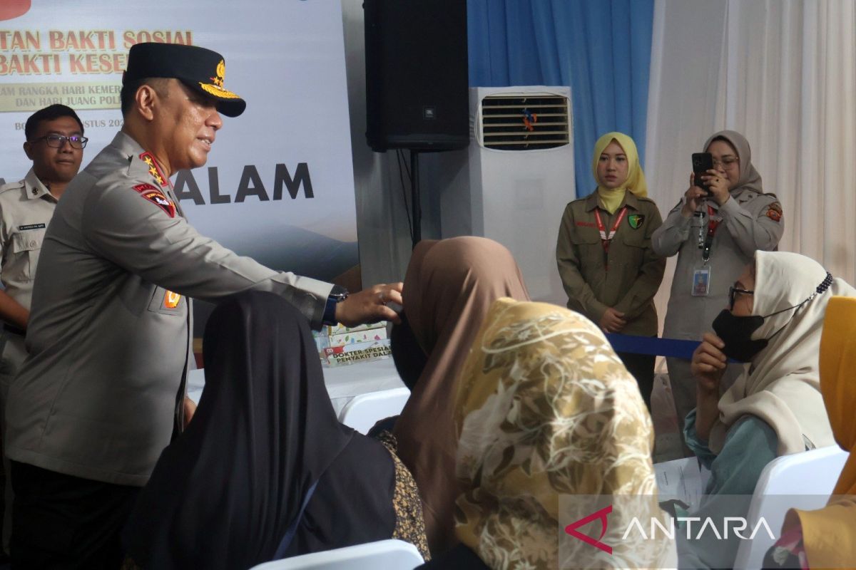 Wakapolri tinjau pembangunan SMA Kemala Taruna Bhayangkara di Bogor