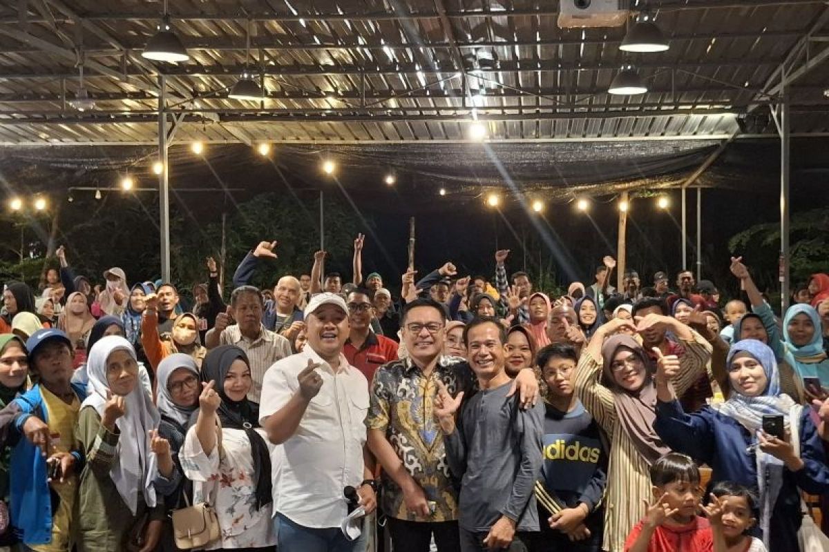 Legislator Golkar geliatkan ekonomi warga lewat kegiatan di warung kopi