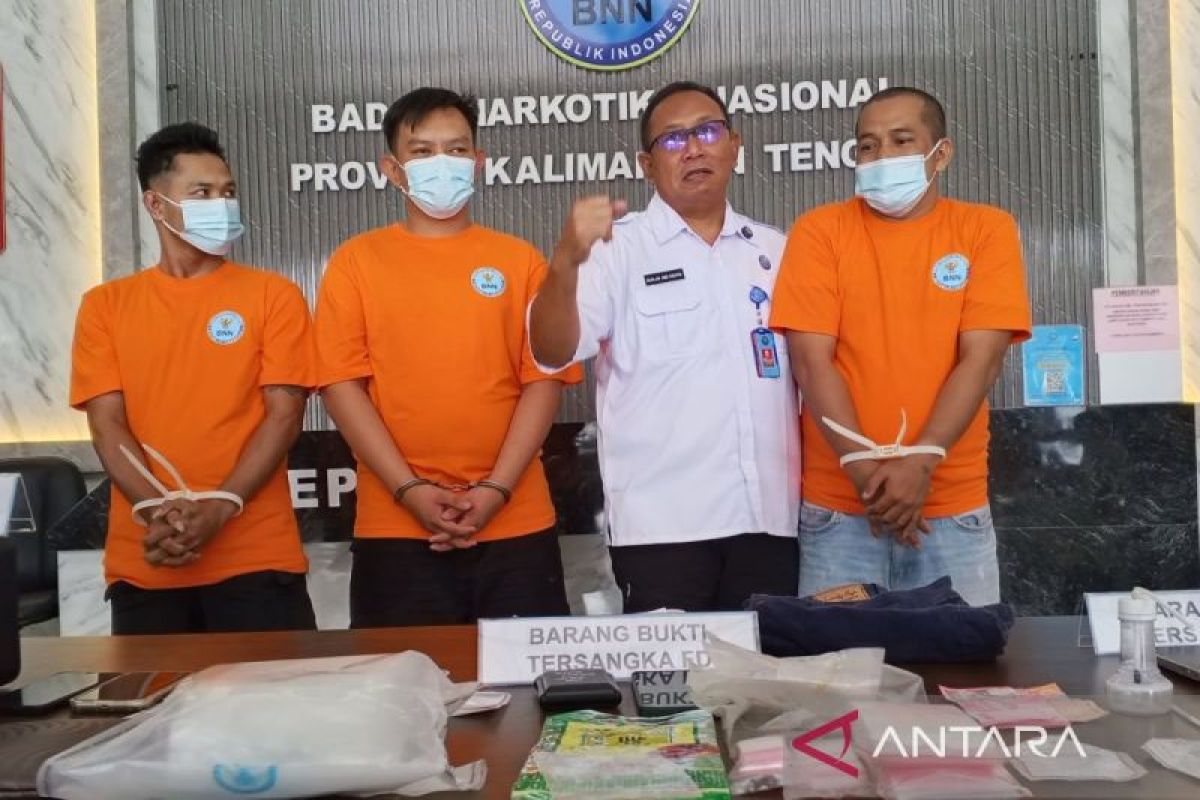 BNNP Kalteng bongkar jaringan narkotika di Gumas, 1 kg sabu disita