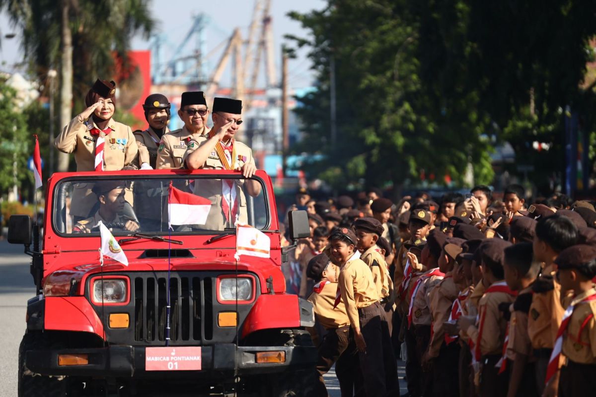 Wali Kota Pontianak ajak Gerakan Pramuka perkuat karakter bangsa
