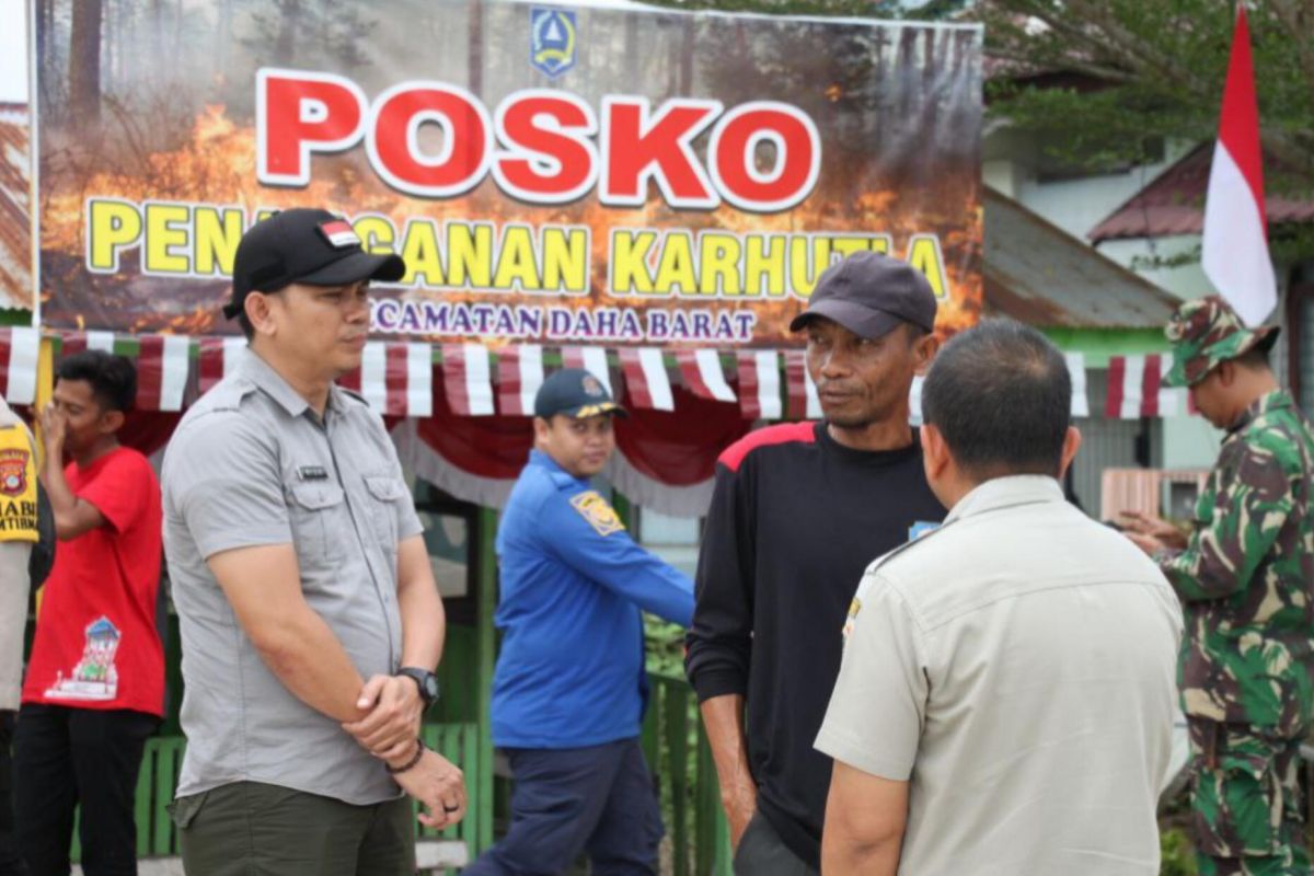 BPBD Kalsel dirikan pos lapangan di wilayah rawan karhutla